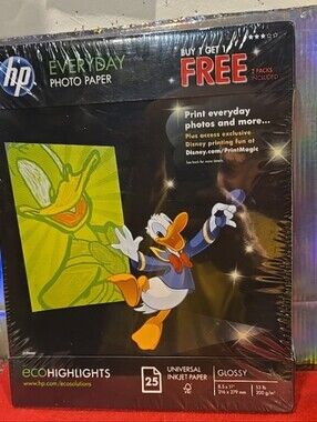 090526 HP Everyday Photo Paper Disney Donald Duck#black shelf 4